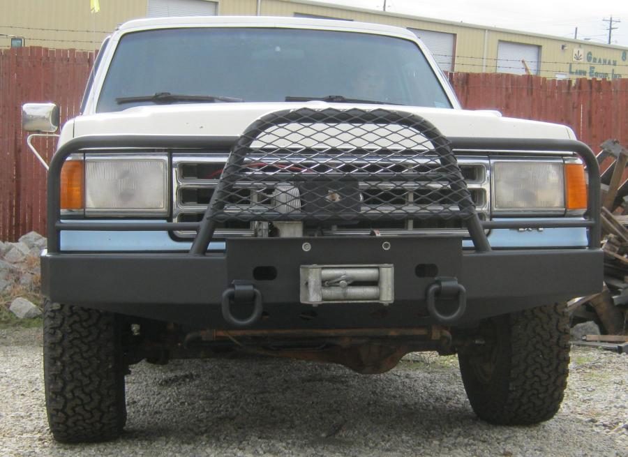 Ford F Series & Bronco Front Bumper 1987-1991 Type B